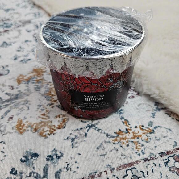 Bath & Body Works Other - Bath and Body Works Vampire Blood 3-Wick Candle 14.5oz NEW